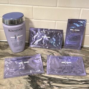 Kérastase Blond Absolu Haircare Set – Partial Bottle + Samples